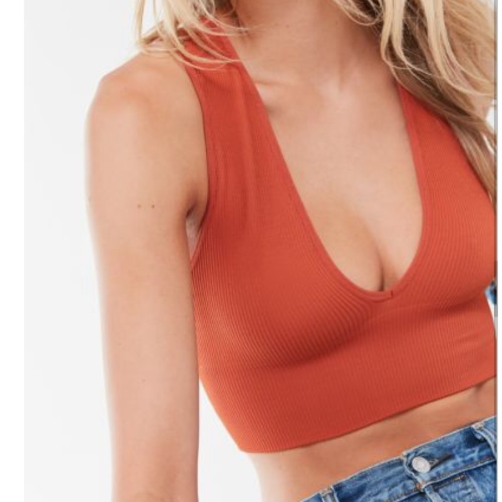 out from under hailey seamless plunging bra top